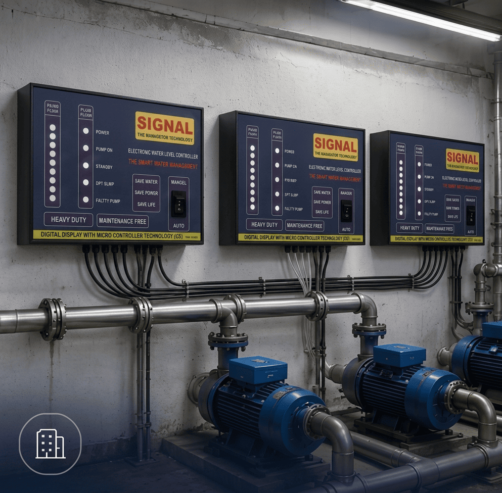 Industries — process water and cooling systems using SIGNAL